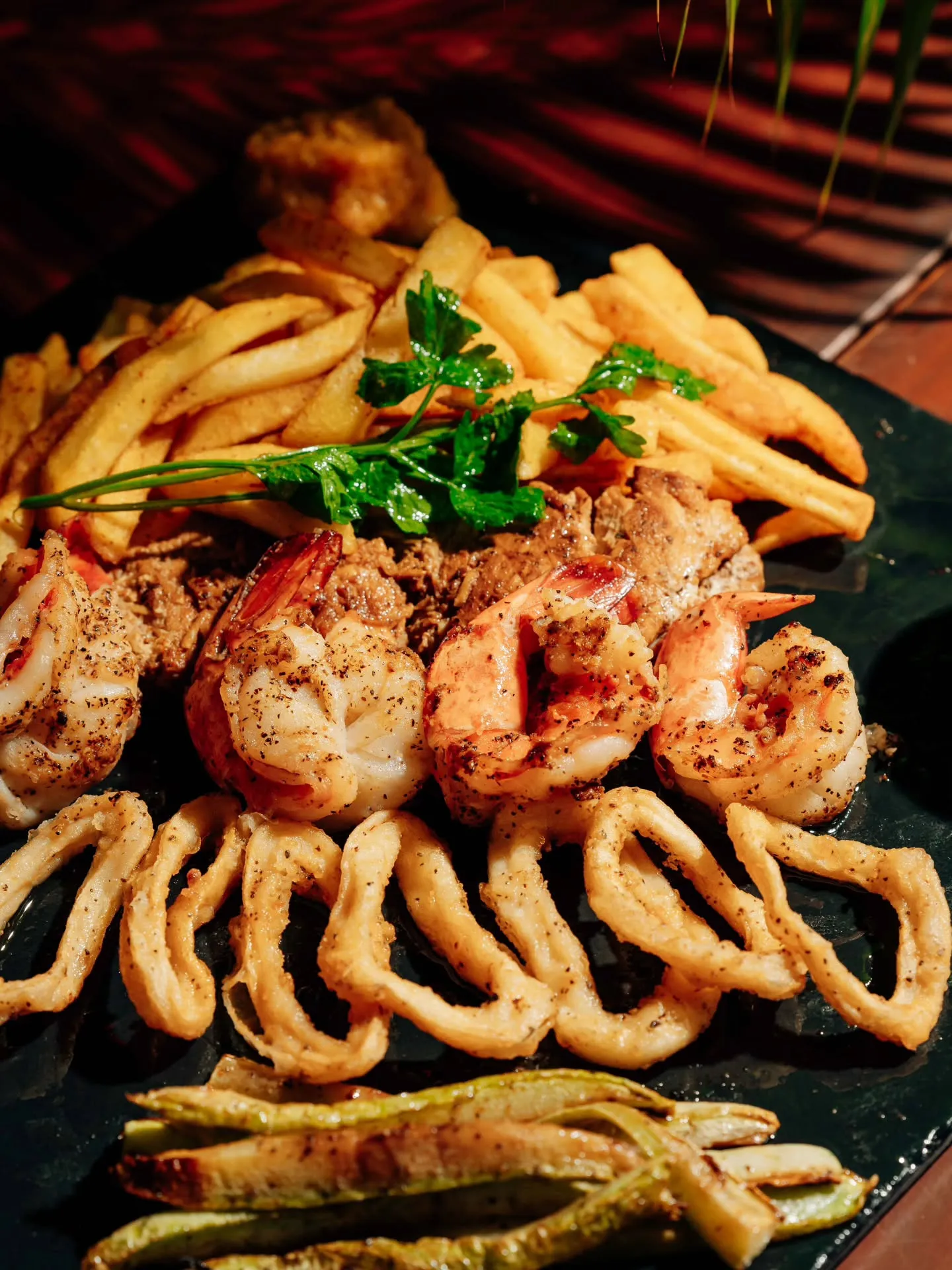 From the wood-fired kitchen