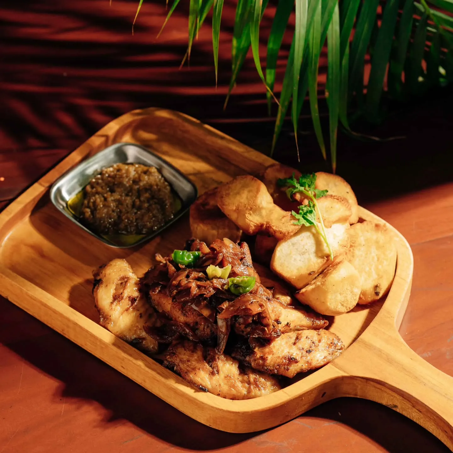From the wood-fired kitchen