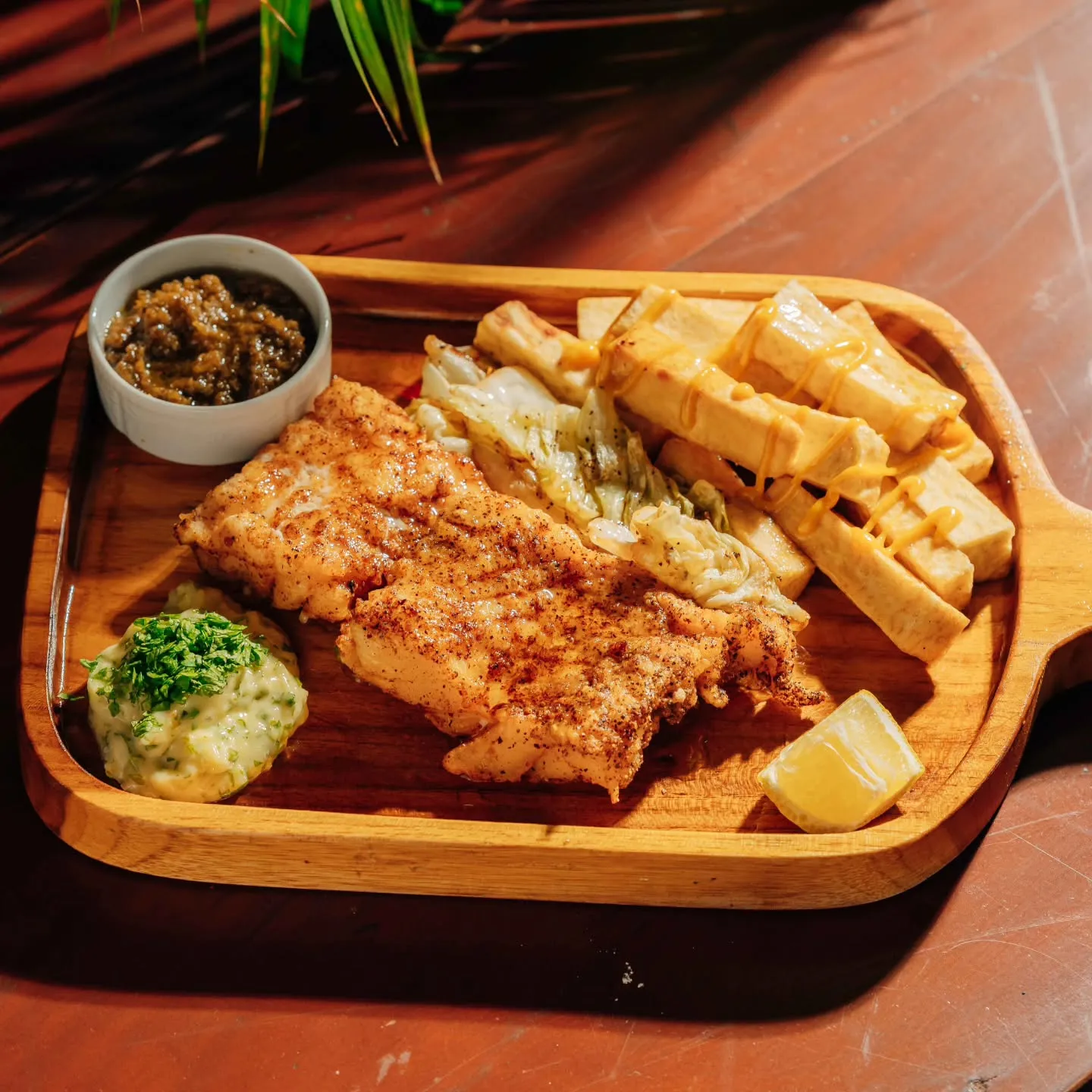 From the wood-fired kitchen